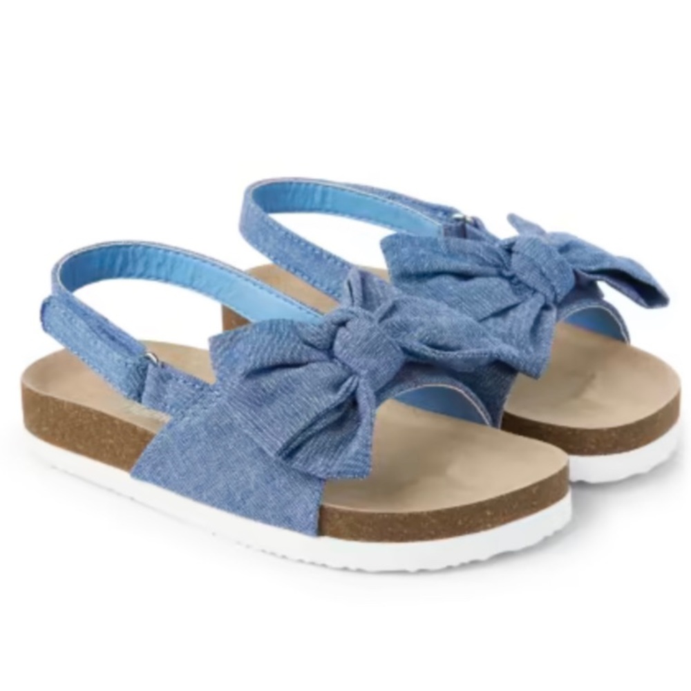🎁
🆕 Girls Espadrille Sandals - Chambray